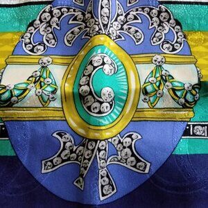 Must de Cartier Jewel Print Silk Scarf